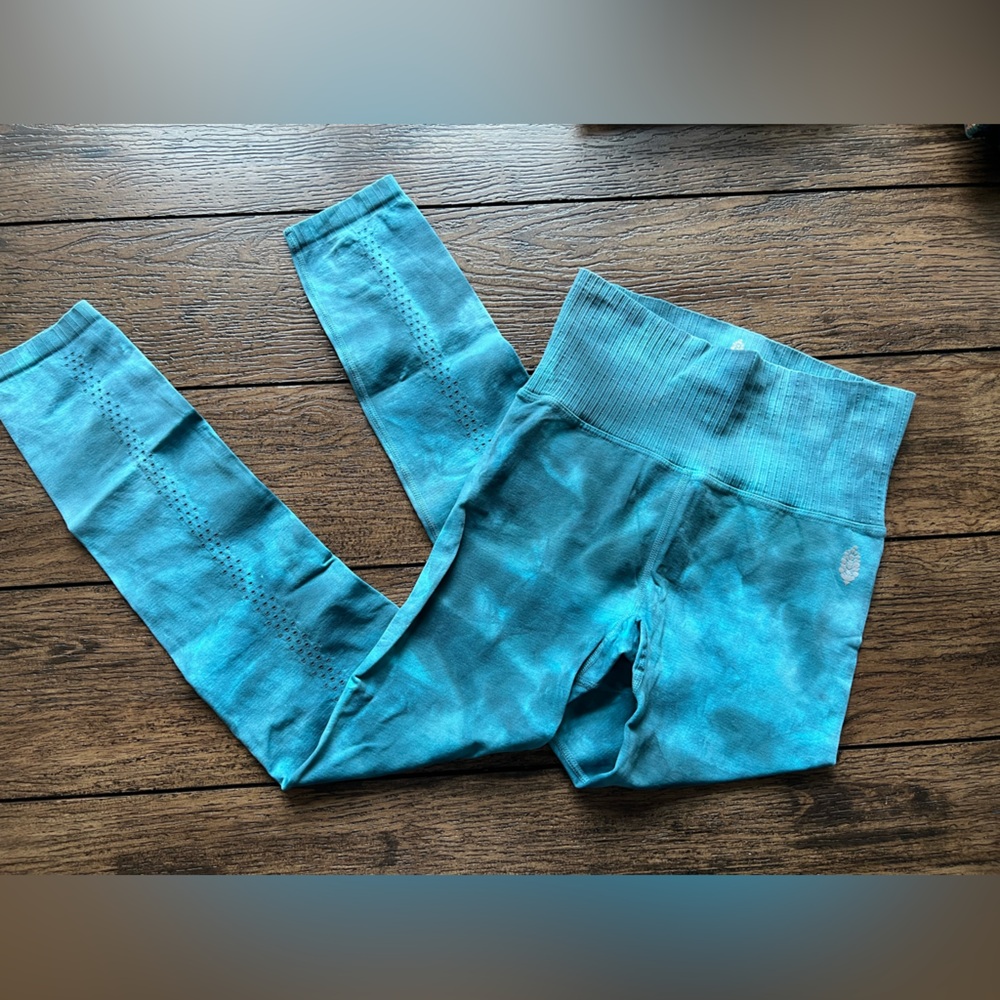 Free Movement Turquoise leggings XS